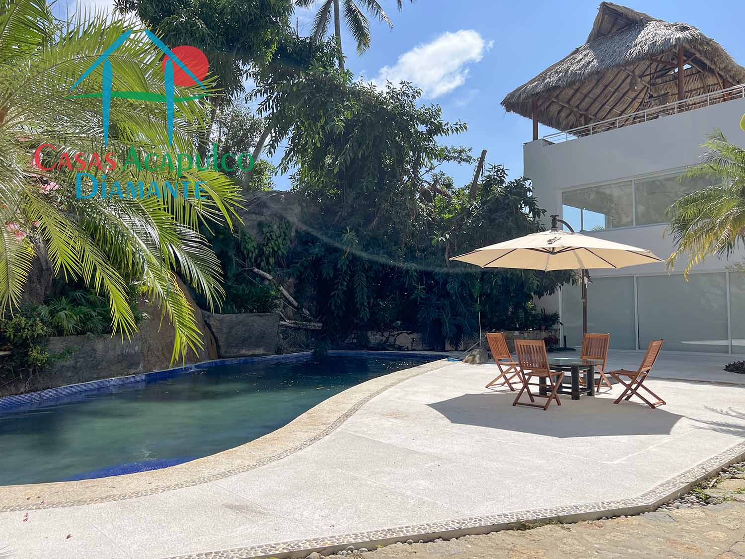 Casa Garbi - Alberca trasera 2